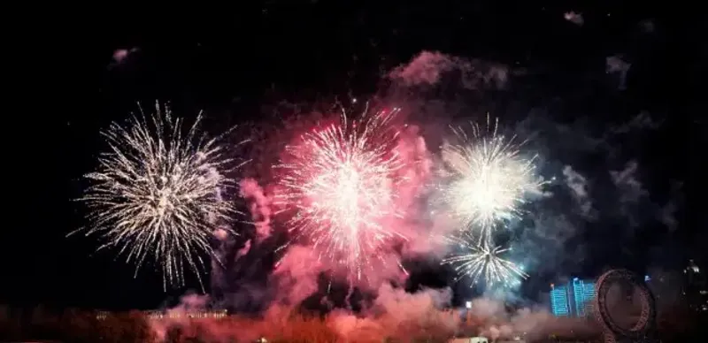 В столичном акимате озвучили локации, где будет запущен салют на Новый год
