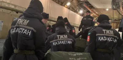 Борт с гуманитарной помощью вылетел из Казахстана в Турцию