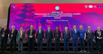 Кайрат Мами на заседании ассоциаций конституционных судов