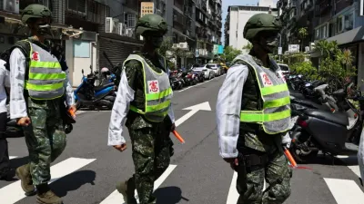 Тайвань полиция