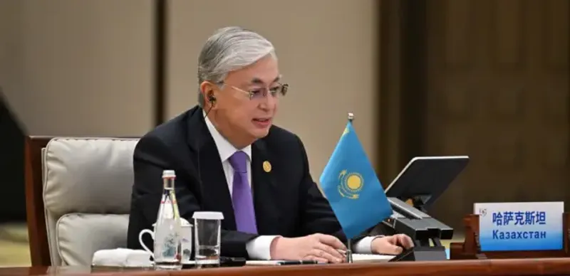 Касым-Жомарт Токаев на Саммите «Центральная Азия — Китай»