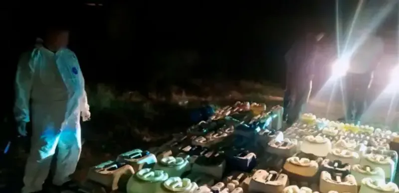 В Кыргызстане по наводке КНБ выявили и ликвидировали нарколабораторию