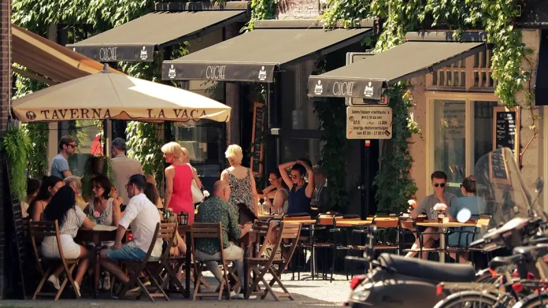 улица отдыхающие