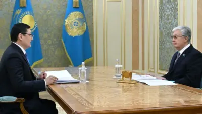 аким области Абай и президент