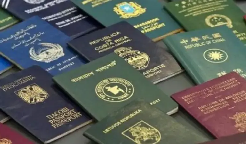 паспорта разных стран