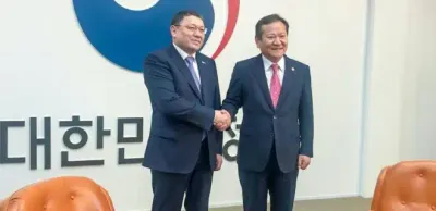 Глава МВД Казахстана встретился с корейскими коллегами