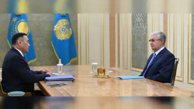 глава КНБ и президент Казахстана