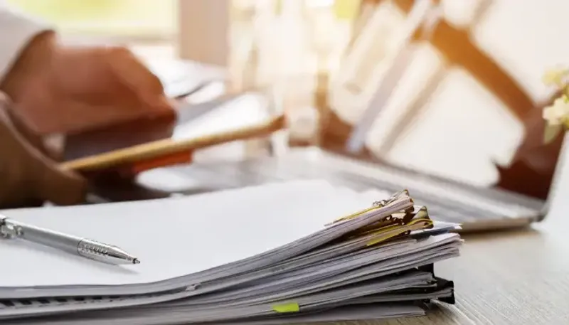 папка документов бумаги соглашения