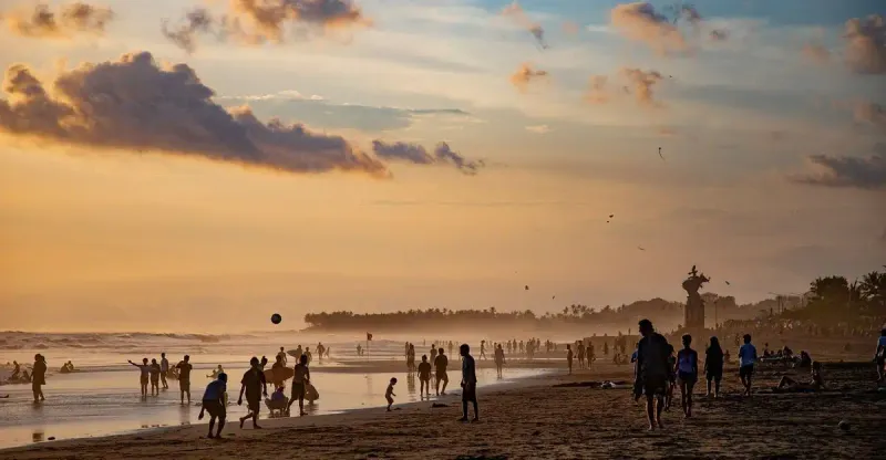 Bali tourists