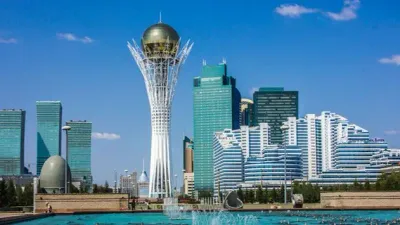 въезд в Астану