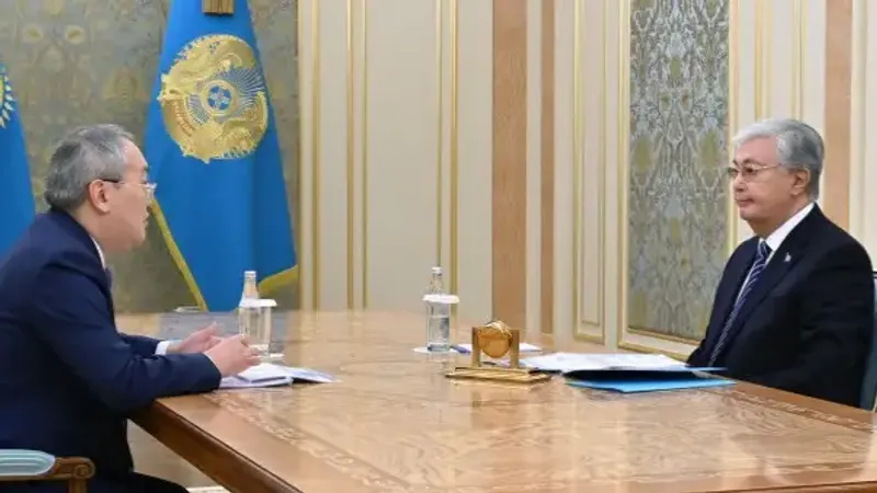 глава АФМ отчитался президенту Казахстана