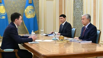 Токаев и Жандос Шаймарданов