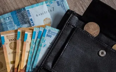 кошелек деньги казахстан