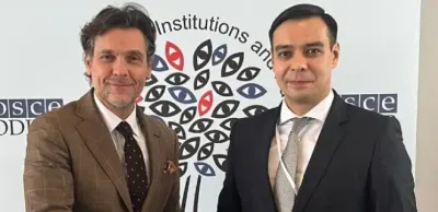 Артур Ластаев встретился с директором БДИПЧ ОБСЕ Матео Мекаччи