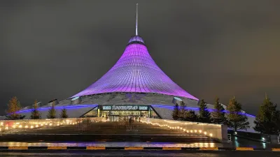 Въезд в Астану