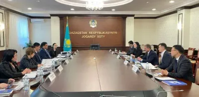 Верховный cуд посетили представители Управления Верховного комиссара ООН по делам беженцев