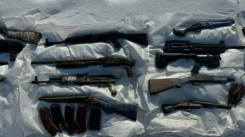 схрон с оружием