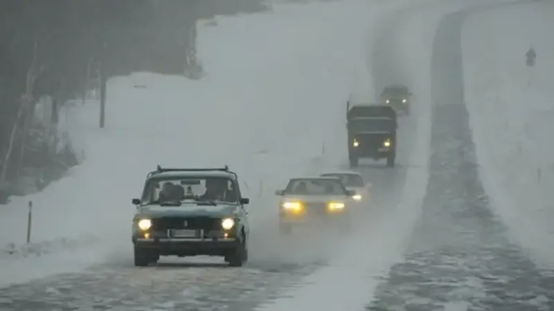 дороги зимой