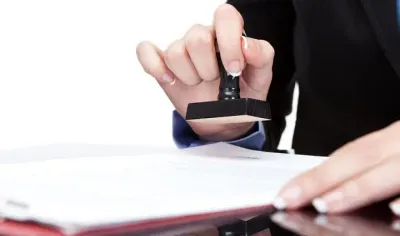 нотариус штамп