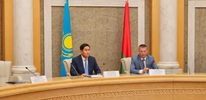 Азамат Ескараев в Минске посетил госкомитет судебных экспертиз Беларуси