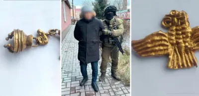 Ювелирные изделия Сакской эпохи изъяли в Семее