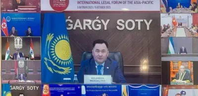 Асламбек Мергалиев выступил на Международном форуме судей