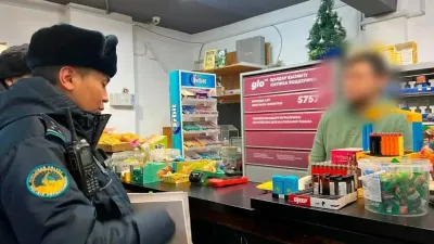 рейд по вейпам в Астане