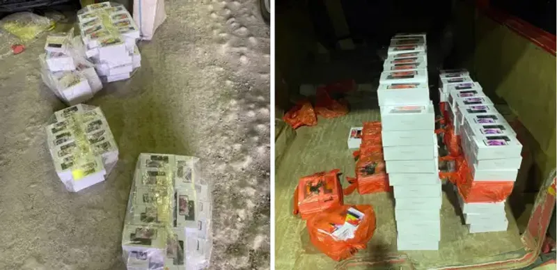 КНБ пресек незаконный провоз смартфонов