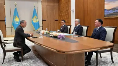 Франческо Депаскуале и Касым-Жомарт Токаев