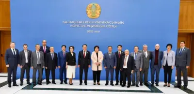 Судьи Конституционного суда встретились с экс-членами Конституционного совета