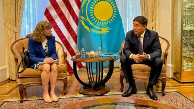 Азамат Ескараев в Вашингтоне