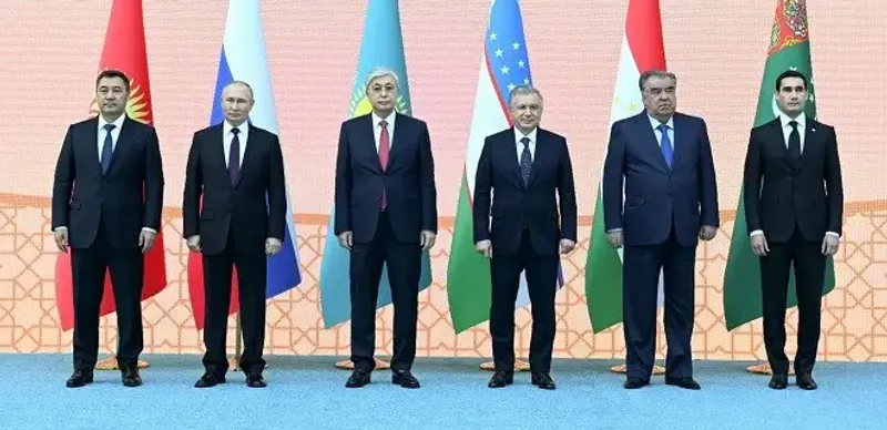 президенты стран ЦА и России на саммите