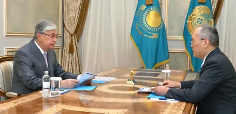 Токаев принял главу АФМ Жаната Элиманова