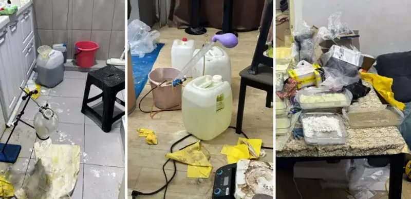 В Алматы ликвидировали две крупные нарколаборатории