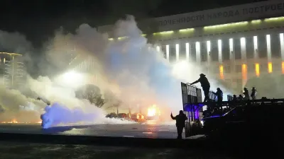 январские беспорядки Алматы площадь Республики