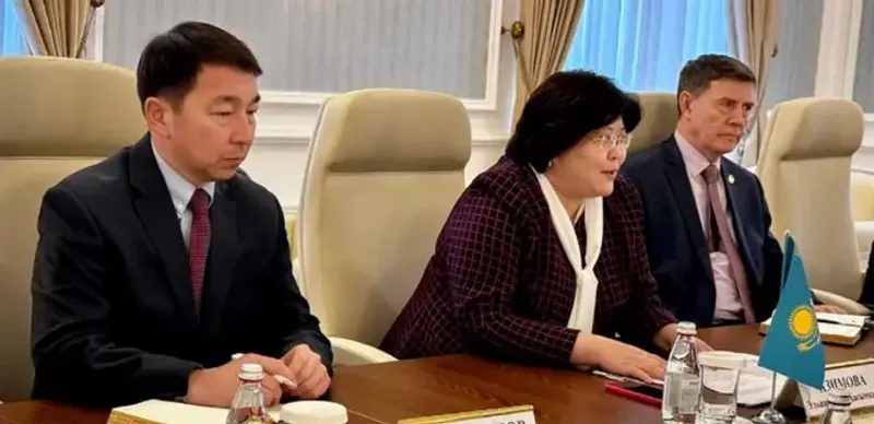 Эльвира Азимова встретилась с послом Германии и главой представительства GIZ в РК