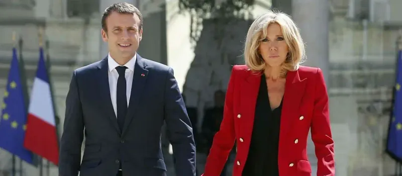 Brigitte Macron court