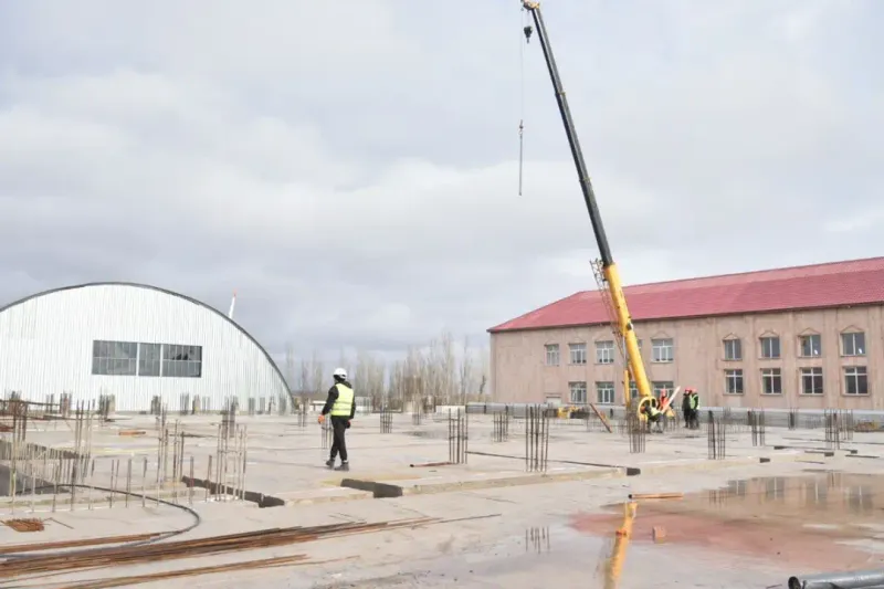 Почти на 2 млн оштрафовали подрядчика, строившего спортивный комплекс в Акмолинской области