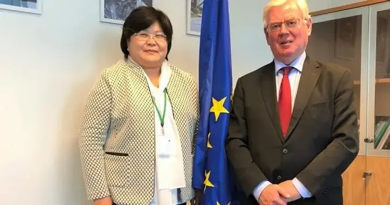 Эльвира Азимова в Брюсселе