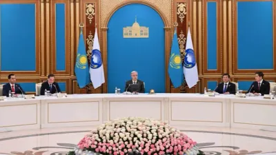 Токаев на сессии АНК 2024 года