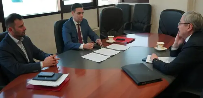 Артур Ластаев принял главу адвокатского сообщества Айдына Бикебаева