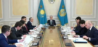Токаев принял годовой отчет Национального банка Казахстана