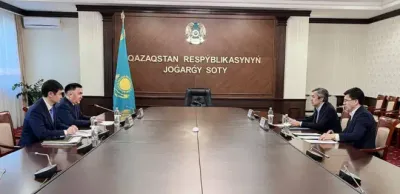 Председатель Верховного суда встретился с председателем Президиума НПП «Атамекен»