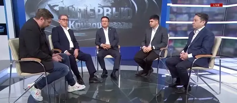 «Интервью с Кривошеевым» на телеканале «Хабар»