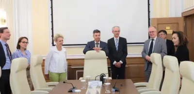 Судьи Конституционного cуда встретились с делегацией ученых из Германии