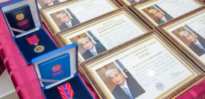 В МЧС и МВД наградили спасателей, работавших в Турции и Сирии