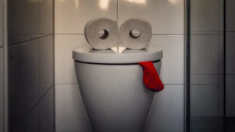 справил нужду у подъезда