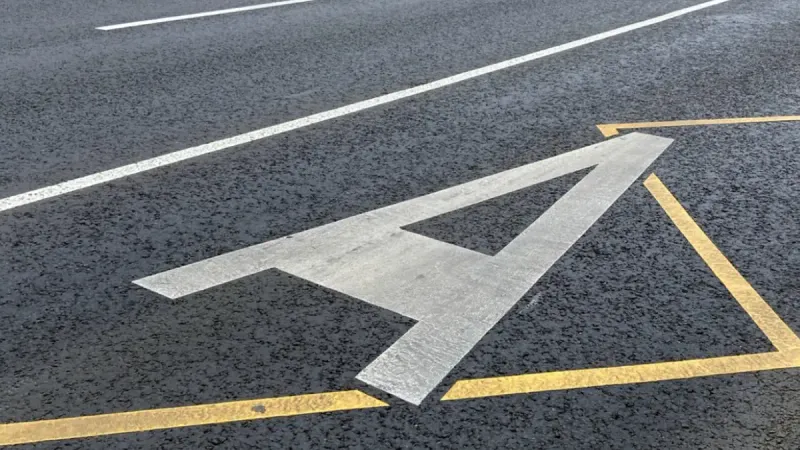 дорожная разметка