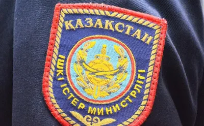 шеврон полицейский Казахстан