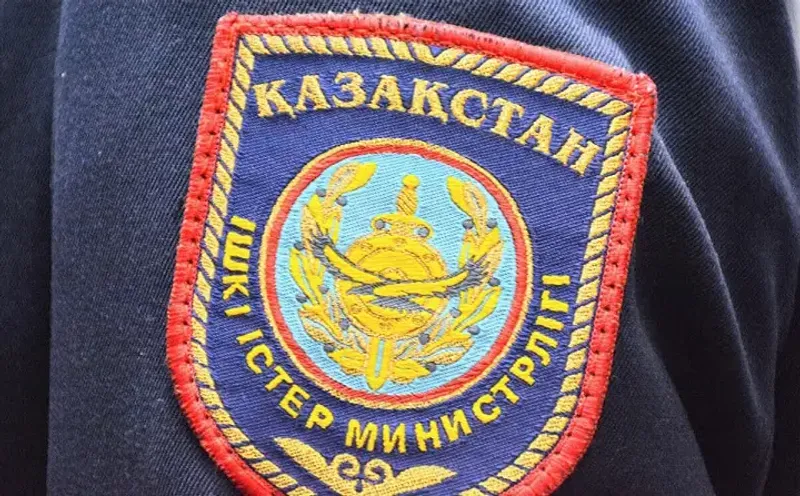 шеврон полицейский Казахстан